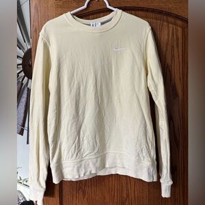 Nike Light Yellow Crewneck